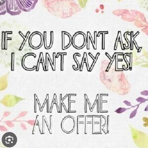 Accepting all reasonable offers!!